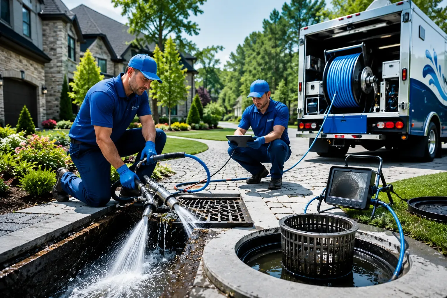 Local outdoor drain cleaning professionals in Whittemore, MI